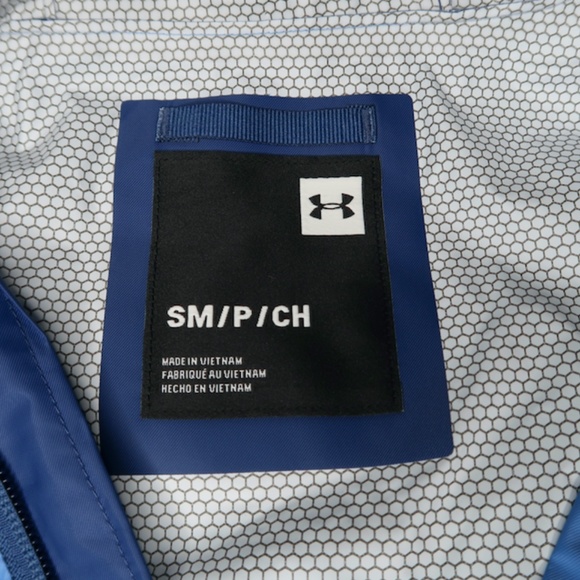 Under Armour Cloudstrike Shell Jacket 1350954 404 Indigo Blue - Picture 9 of 15